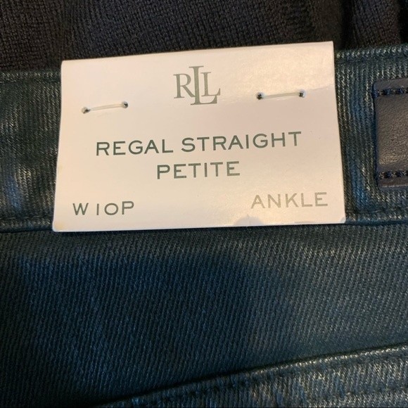 NEW Lauren Ralph Lauren Regal Straight Ankle Jeans - Picture 11 of 12